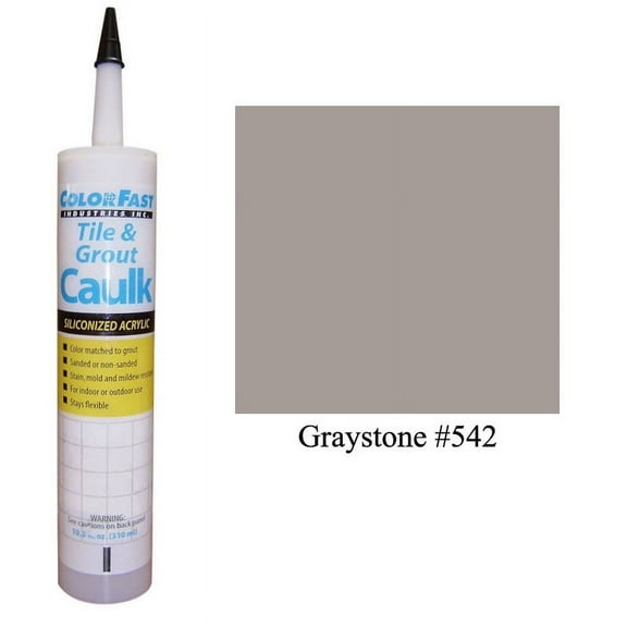 ColorFast Latex Colored Caulk - CBP Color Line: Greystone Unsanded