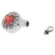 thumbnail image 4 of Rhinestone Lovely Flower Memorial Urn Colgante Fit Collar Llavero Inoxidable Luz roja Sunnimix Colgante conmemorativo del animal doméstico, 4 of 8