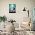 thumbnail image 5 of WFSposter-Elephant Wall Art Mindset Motivation Office Wall Canvas Animals Poster Framed Artwork for Living room Ready to Hang, 5 of 6