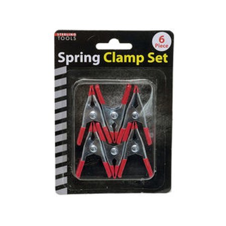 

[Pack Of 10] - 6 Pack Spring Clamps with Soft Grip and Tip