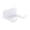 White, variant on Hair Dryer Holder Wall Mount Steel Material No Drill Scratch Resistant with Organizer for Bathroom Salon Storage