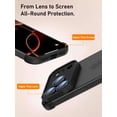 thumbnail image 4 of Funda Losin iPhone 17 Pro Max Sin Marco con Bumper de Silicona Negra, 4 of 8