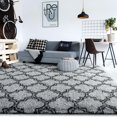 thumbnail image 4 of Homore Geometric Area Rugs for Bedroom Living Room Decor 8' x 10' Gray/Black, 4 of 9