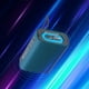thumbnail image 5 of Altavoz Bluetooth PEICHENG portátil impermeable con RGB azul, 5 of 7