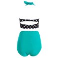 thumbnail image 6 of asdoklhq Plus Size Swimsuit for Women,Polka Dots Swimwear Has a Chest Pad No Steel Support Beachwear, 6 of 9