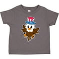 thumbnail image 3 of Inktastic Memorial Day Baby Eagle with Patriotic Hat Boys or Girls Toddler T-Shirt, 3 of 5