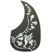 Fitted Stickers Guitar Accessories Bass Pick Guard for Acoustic Scratch Plate Protection Wooden