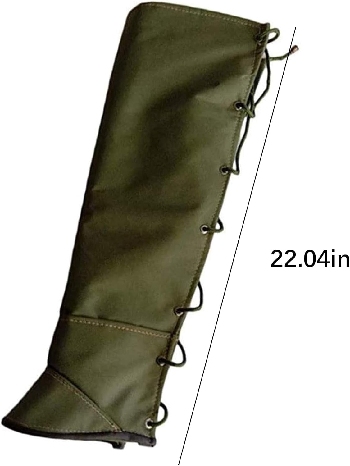 Snake Gaiters for Hiking:Boot Gaiters for Men Women,Waterproof Snow Gaiters Legs Guards for Hiking Hunting Boots,Legs Gaiters for Snake Bite Protection with Adjustable Rope,22Inch