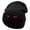 Black, variant on Spooky Eyes Embroidered 12 Inch Long Knitted Beanie - Black OSFM