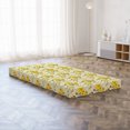 thumbnail image 5 of Spring Foldable Mattress, Floral Narcissus Branch, 74.8" x 39.4", Yellow Khaki Cream, by Ambesonne, 5 of 6