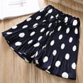 thumbnail image 4 of Amidoa Girls Shorts Casual Summer Elastic Waist Ruffle Soft Shorts for Kids Navy Size 8, 4 of 7
