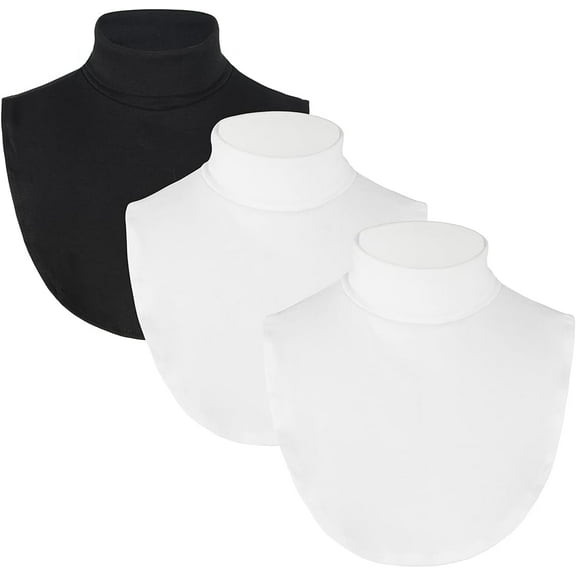 CAILDANL Fake Collars for Women Turtle Neck Dickeys Layering Turtleneck Collar Womens Dicky Detachable Collar