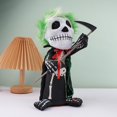 thumbnail image 2 of Halloween Rotating Skeleton Decor Motorized Display With Glowing Red & Sound Effects Halloween House Prop (Battery Required), 2 of 5