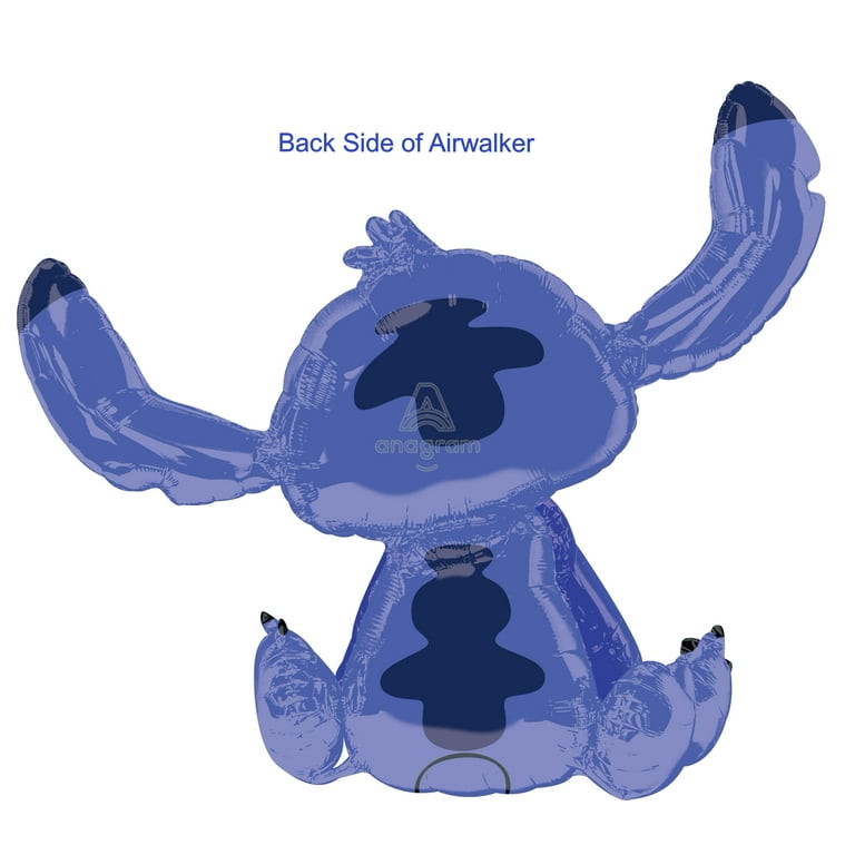 34 inch Anagram Stitch Airwalkers Foil Mylar Balloon - Party