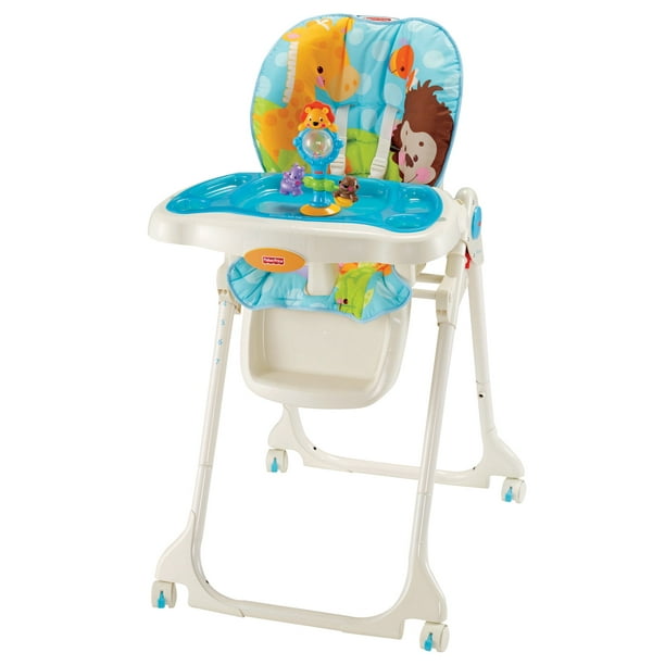 Fisher Price Precious High Chair, Sky Blue