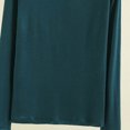 thumbnail image 4 of Jesvior Women'S Long Sleeve Pajama Top Loose Casual Sleepwear Tunic Blouse with Pockets for Home Lounge, 4 of 5