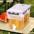 thumbnail image 1 of Cubo de agua fría de 3,5/6L con espiga, hervidor de agua del té para limonada, dispensador de bebidas para refrigerador a prueba de fugas para el hogar, cocina y oficina, 1 of 9