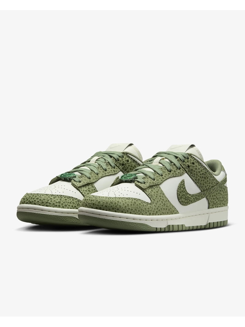 Nike Dunk Low FV6516-300 Sneakers Women's Oil Green Leather