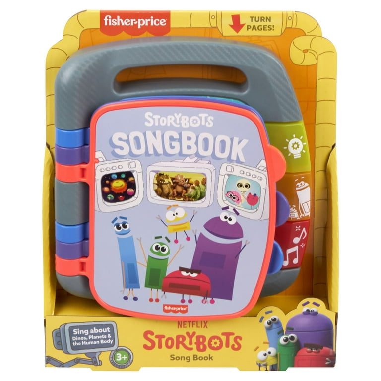 Fisher-Price StoryBots Songbook Preschool Musical Learning Toy