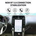thumbnail image 4 of Aotsr 13.6 inch Tesla style screen car radio player for Toyota Prado 2014 Android head unit IPS touch screen car GPS navigation multimedia player, 4 of 10