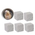 thumbnail image 1 of Chewing Stone Chew Toys For Rabbits Hamster Rat Chinchilla Rabbit 4.5cm Mineral Stone Calcium Teeth Grinding 5Pack, 1 of 5