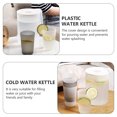 thumbnail image 3 of 1 juego de hervidor de agua fría de plástico con tazas, juego de jarra de agua transparente, 3 of 6