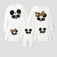 thumbnail image 1 of Disney Ensembles Assortis pour la Famille à Manches Longues, Haut Blanc pour Fillette 2T, 1 of 5