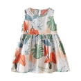 thumbnail image 1 of Vestido Para Niñas Ropa Para Bebés Ropa De Verano Para Niños Pequeños Vestido Sin Mangas Estampado Gráfico Ropa Para Niños Multicolor Odeerbi LM103-2209, 1 of 4
