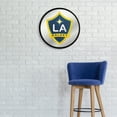 thumbnail image 5 of LA Galaxy 17.5" Modern Disc Mirrored Wall Sign, 5 of 5