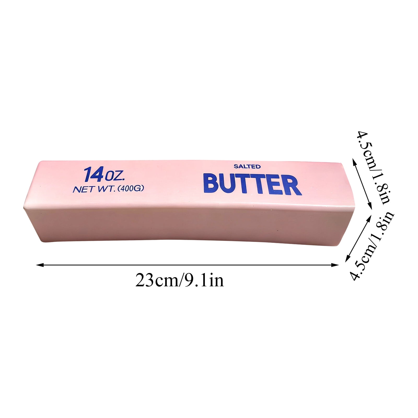 Squishing Butter Stick, Sticky Butter Sticks Squeeze Dolls, Realistic Food Squishies Fidget Toys for Decompression Anxiety Relaxation