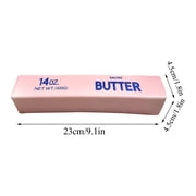 Jumbo Butter Squishies 14oz Butter Stick Squishy , Squeezy Butter Shape Stress Ball Slow Rising Food Fidget Toy for Stress Relief & Anxiety Relaxation 2026 (Pink)