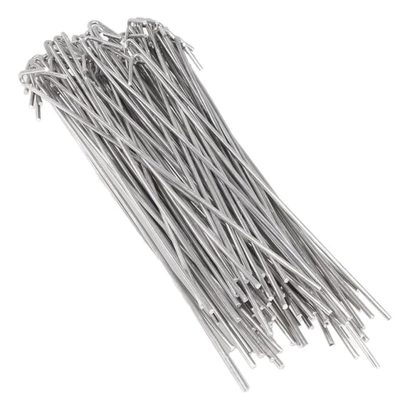 12 1/2" Aluminum Fence Ties for Chain Fence 9 Gauge (Bag of 100) Fits 4" Posts
