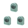 thumbnail image 4 of stanreset 1/2/3 Wall Cotton Pad Storage Box Cosmetic Swab Organizer Transparent Adhesive Dustproof Multifunctional for Bathroom Toilet Green 3PCS, 4 of 6
