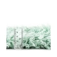 thumbnail image 4 of Unique Loom Infinity Shag Collection Area Rug - Jinko (8' Square Cyan), 4 of 6