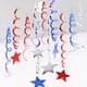 thumbnail image 4 of pstuiky Tirador decorativo de techo de estrella de cinco puntas de PVC 24 piezas/juego ideal para fiestas de cumpleaños Día de la Independencia arreglos y decoración., 4 of 6