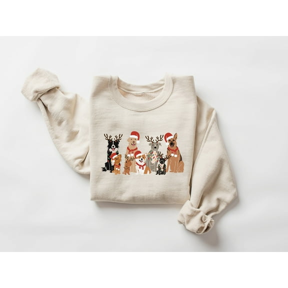 Christmas Dog Sweatshirt, Dog Owner Christmas Gift, Dog Christmas Sweatshirt, Christmas Sweater, Holiday Sweater, Christmas Shirt, Dog Gift, Puppy X-mas Shirt