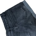 thumbnail image 6 of Taqqpue Womens High Waisted Stretchy Jean Shorts Casual Summer Ripped Frayed Distressed Denim Shorts Folded Hem Junior Shorts Jeans Hot Short Jeans, 6 of 8