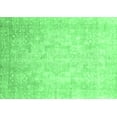 thumbnail image 1 of Ahgly Company Indoor Rectangle Abstract Emerald Green Modern Area Rugs, 2' x 5', 1 of 4