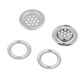 thumbnail image 4 of 50 Juegos de Ojetes con Arandelas Metálicas para Bricolaje, Manualidades 19 Mm Plata, 4 of 9