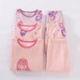 thumbnail image 2 of Conjunto de pijamas de 2 uds para niños y niñas, ropa interior de algodón con estampado de dibujos animados, Jersey y pantalones, para Navidad y otoño, nuevo 100%, 2 of 4