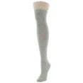 thumbnail image 3 of MeMoi Women's Warped Crochet Over The Knee Socks - Mens - Male, 3 of 4