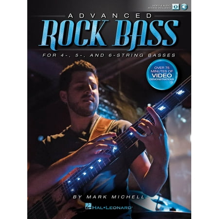 Ultimate Beginner Series Rock Bass - Hal Leonard Advanced Rock Bass Bass Instruction Series Softcover Media Online Written by Mark Michell