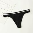 thumbnail image 2 of Baywell 3 Pieces Thongs for Women, Seamless Thongs for Women, Thong Underwear for Women, No Show Thongs for Women, 2 of 4