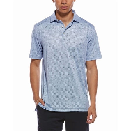 Peter Millar mens Polo Shirt, m, Blue