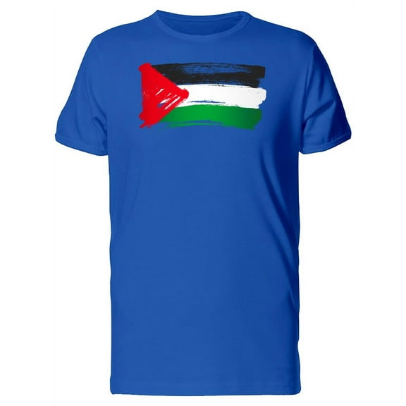 Paint Of Palestine Flag T-Shirt Men -Image by Shutterstock, Male x-Large