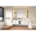 thumbnail image 7 of Wall Hung Bathroom Cabinet | Double Sink Compatible, Facilitates Floor Cleaning | Durable ABS + Steel + Wood + PVC | Offers Ample Storage, 7 of 7