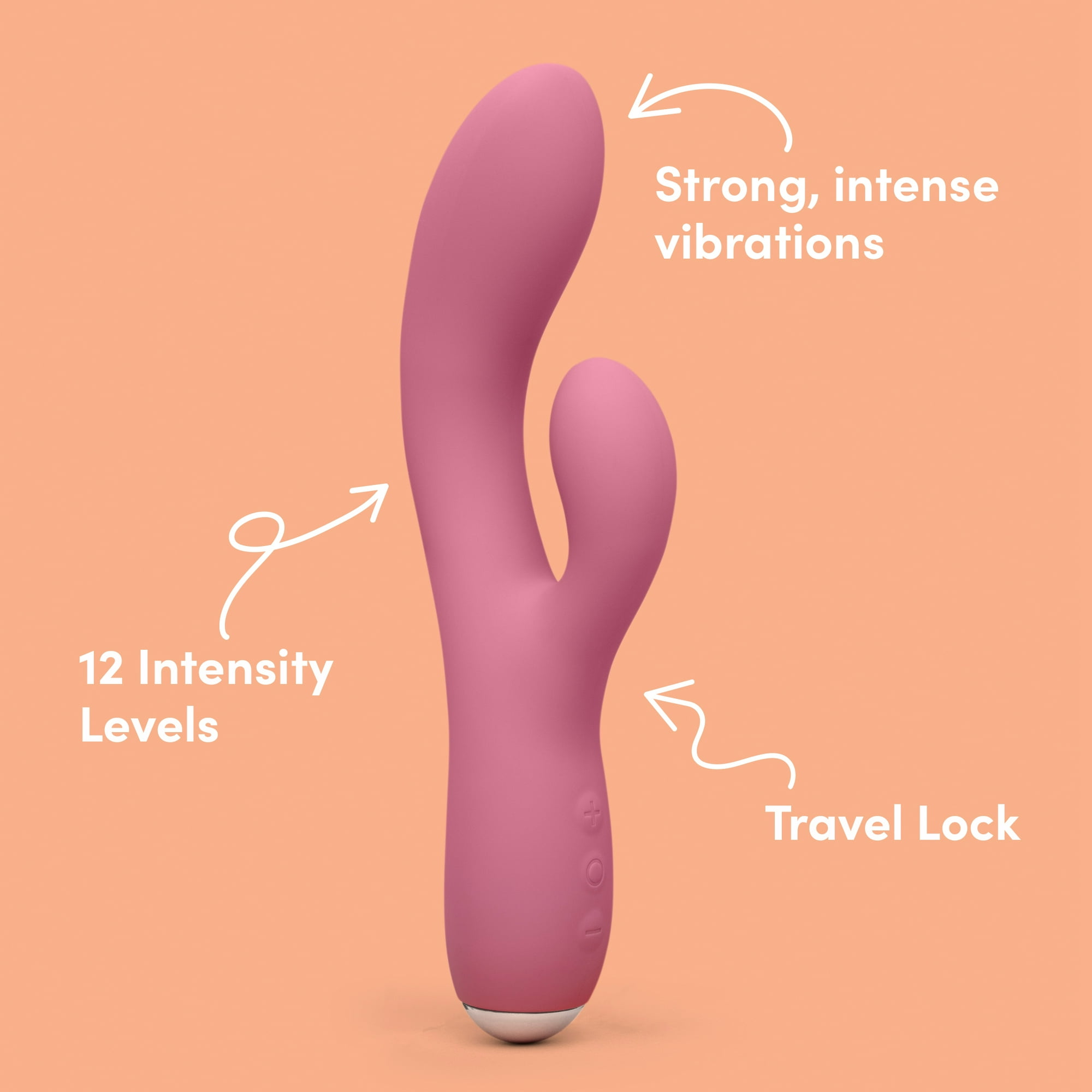 Lovehoney Mon Ami G-Spot Dual Vibrating Massager, Light Orchid