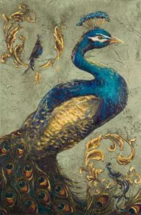 Peacock On Sage I C