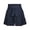 Navy, variant on Hienoo Women's Wide Leg Shorts Casual Culottes Juniors High Rise Belted Shorts, Sizes S-XL