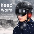 thumbnail image 3 of Autumn Winter Warm Bike Riding Helmet Cycling Skiing Safety Protection Helmets, 3 of 9